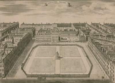 Leicester Square, Londra, nel 1754 da English School