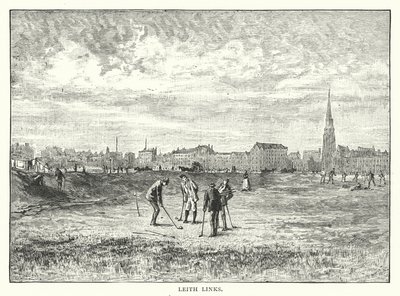 Leith Links (incisione) da English School