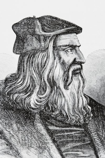Leonardo Da Vinci da English School
