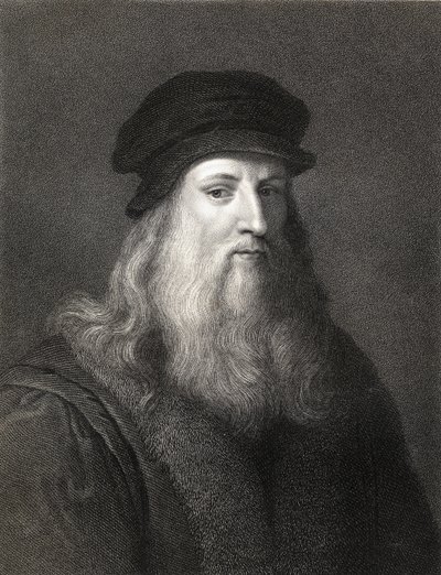 Leonardo da Vinci da English School