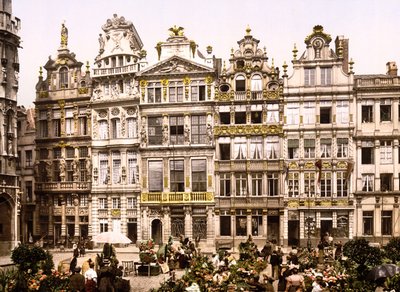 Le Vecchie Case della Grande Place, Bruxelles da English School