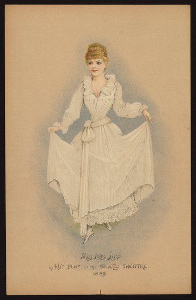 Letty Lind, attrice e cantante inglese da English School