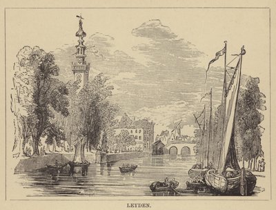 Leida (incisione) da English School