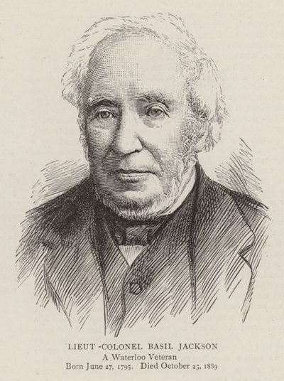 Tenente Colonnello Basil Jackson da English School