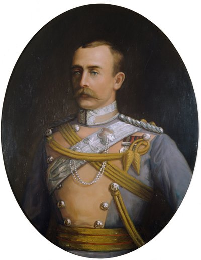 Tenente Colonnello Eustace Melville Lawford (n.1856) c.1900 da English School