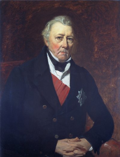 Tenente Generale Sir Thomas Dallas GCB (1758-1839) c.1835 da English School