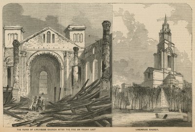 Chiesa di Limehouse prima e dopo l