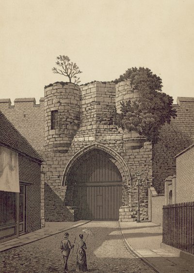 Lincoln, Porta del Castello da English School
