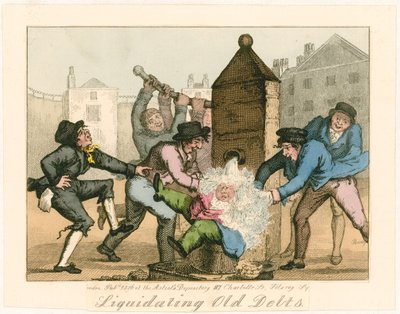 Liquidazione dei vecchi debiti, 1826 da English School