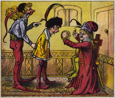 Piccolo Jack Horner (litografia a colori) da English School