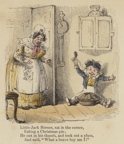 Il piccolo Jack Horner, seduto nell