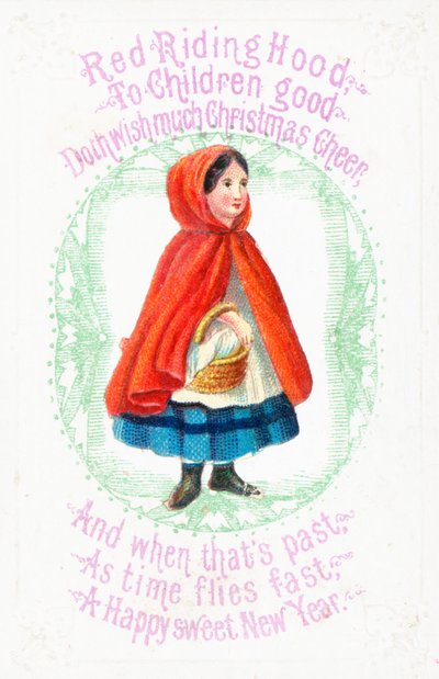 Cappuccetto Rosso, Cartolina di Natale da English School