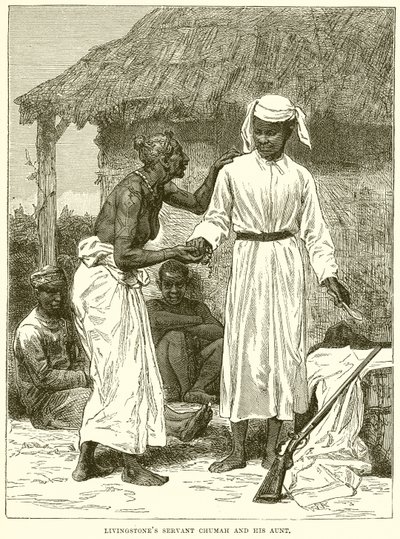 Il Servitore di Livingstone Chumah e sua Zia da English School