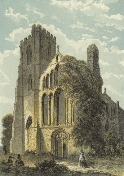 Cattedrale di Llandaff, facciata ovest da English School