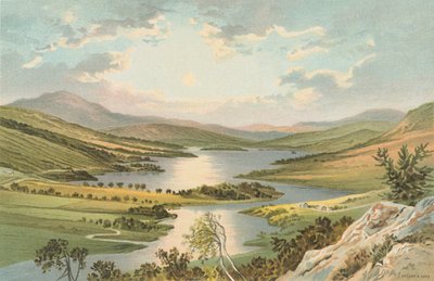 Loch Tummel - La Vista della Regina da English School