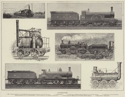 Locomotive (incisione) da English School