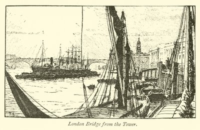 Ponte di Londra dalla Torre da English School