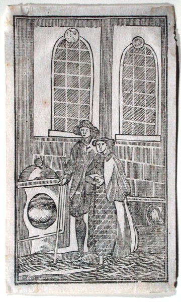 London Stone, Cannon Street, c.1700 da English School