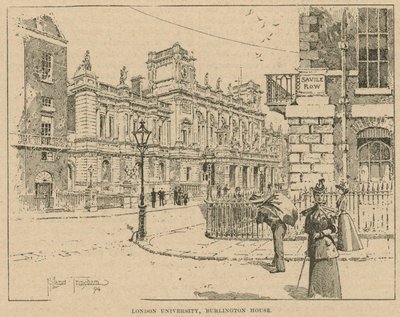 Università di Londra, Burlington House da English School
