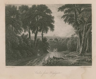Londra da Highgate da English School