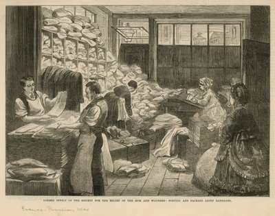 Ufficio di Londra della Società per il sollievo dei malati e dei feriti da English School