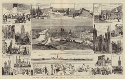 Da Londra a Parigi, note dal taccuino di un artista da English School
