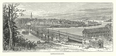 Londonderry (incisione) da English School