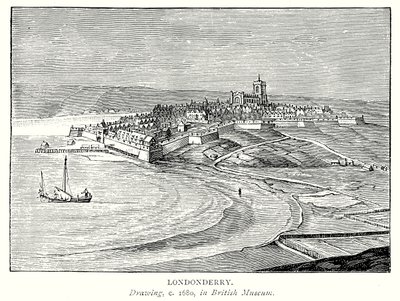 Londonderry (incisione) da English School