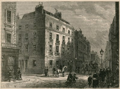 Longs Hotel, Bond Street, Londra da English School