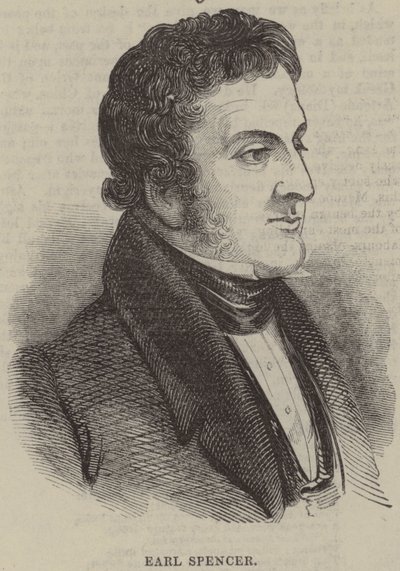 Lord Althorp, Conte Spencer da English School