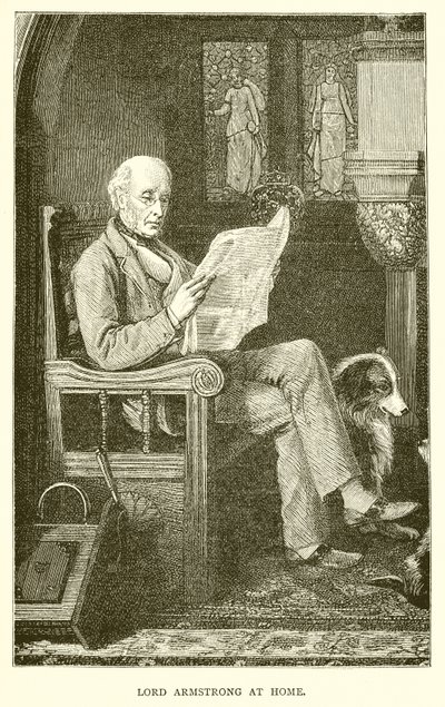 Lord Armstrong a casa da English School