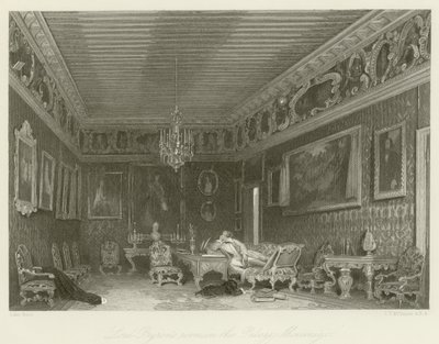La stanza di Lord Byron nel Palazzo Mocenigo da English School