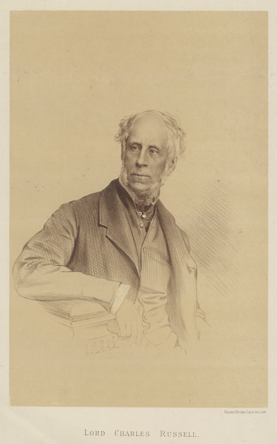 Lord Charles Russell (litografia) da English School