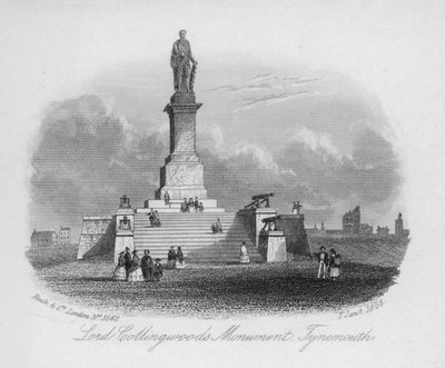 Monumento di Lord Colingwood, Tynemouth da English School