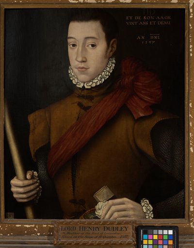 Lord Henry Dudley (1531-1557) da English School