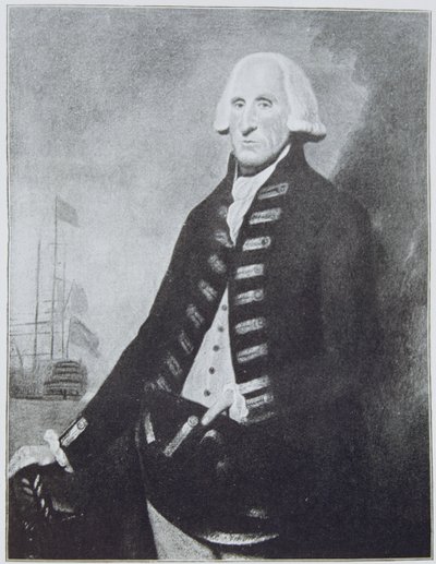 Lord Hood (1724-1816) da English School