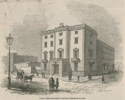 Casa di Lord John Russell, Chesham Place, Belgrave Square da English School