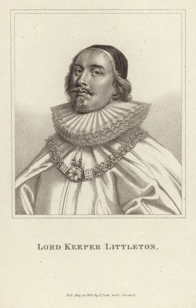 Lord Keeper Littleton da English School