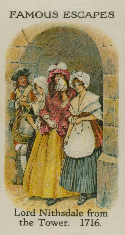 Lord Nithsdale dalla Torre, 1716 da English School
