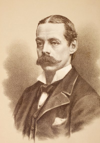Lord Randolph Henry Spencer Churchill, c.1890 da English School