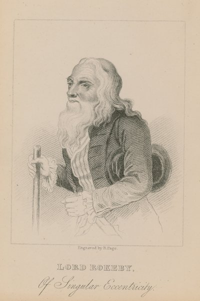 Lord Rokeby di singolare eccentricità da English School