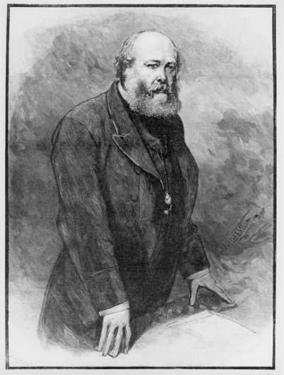 Lord Salisbury parla di Mr. Bright nella Camera dei Lord, 1889 da English School