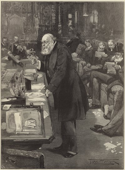 Lord Salisbury sul disegno di legge dei consigli parrocchiali nella Camera dei Lord da English School