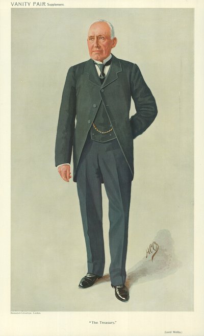 Lord Welby, Il Tesoro, 10 marzo 1910 da English School