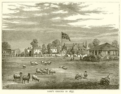 Campo di Lord nel 1837 da English School