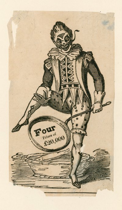 Pubblicità della lotteria da English School