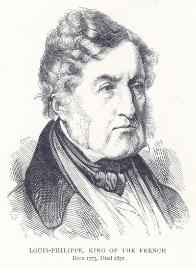 Luigi Filippo, Re dei Francesi da English School