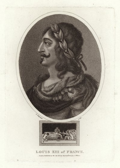 Luigi XIII di Francia da English School