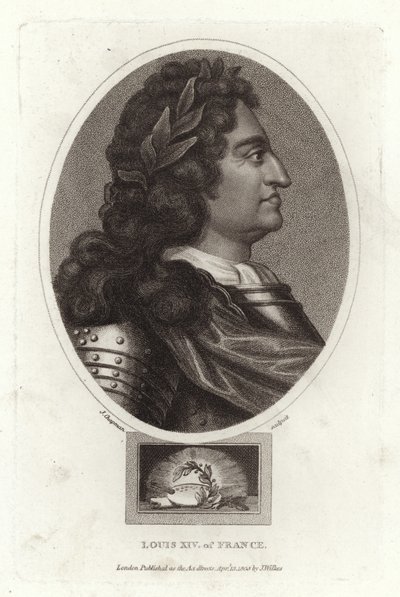 Luigi XIV di Francia da English School