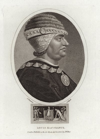 Luigi XI di Francia da English School